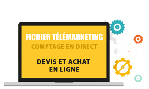 fichier de téléprospection, fichier télémarketing, fichier phoning